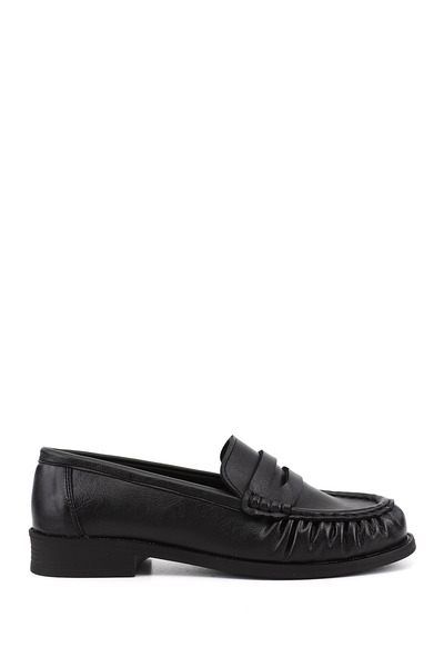 GÖNDERİ(R) Women's Black Loafer Shoes