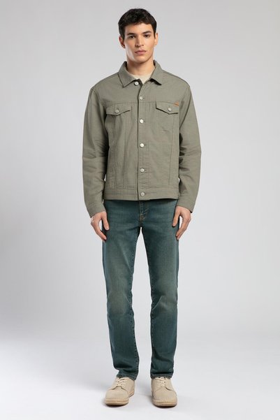 Lee Cooper Regular Fit Khaki Men's Jacket 252 Lcm 231002 Puebla Nd Khaki