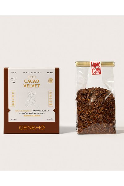 Kakaolu ve Vanilyalı Rooibos Çayı – Cacao Velvet Dökme Çay 50 g | GENSHŌ