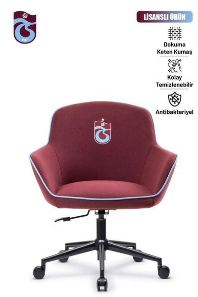 Trabzonspor Fanchair x Icon Bordo Kumaş Çalışma Koltuğu