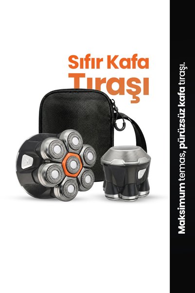 Relux RRS9000 7D Döner Başlıklı Kafa Tıraş Makinesi