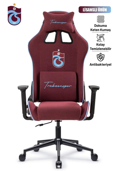 Trabzonspor Fanchair x Goal Bordo Kumaş Lisanslı Oyuncu Koltuğu