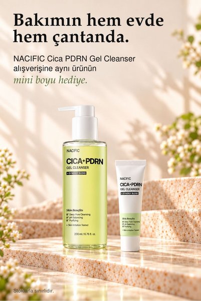 Nacific Cica PDRN Gel Cleanser 200 ml