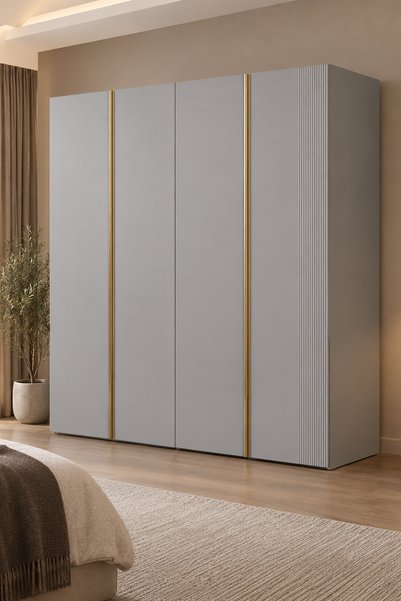 benim odam Elegant 4 Kapılı Dolap Genç / Çocuk Odası 401