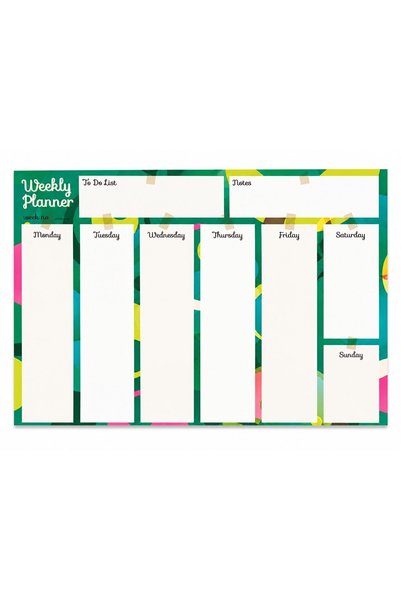 Libra Planner Săptămânal A4 - 50 File, Design Tropical