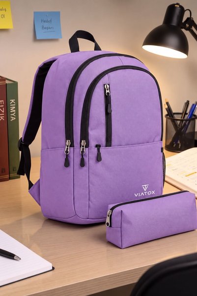 VIATOX LSS-2034 UNISEX SCHOOL BACKPACK FOR STUDENTS: DAILY USE, TRAVEL, VACAT...