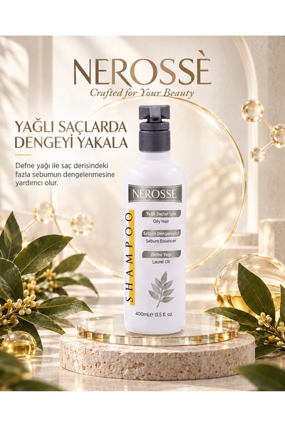 NEROSSE YAĞLI SAÇLAR İÇİN ŞAMPUAN