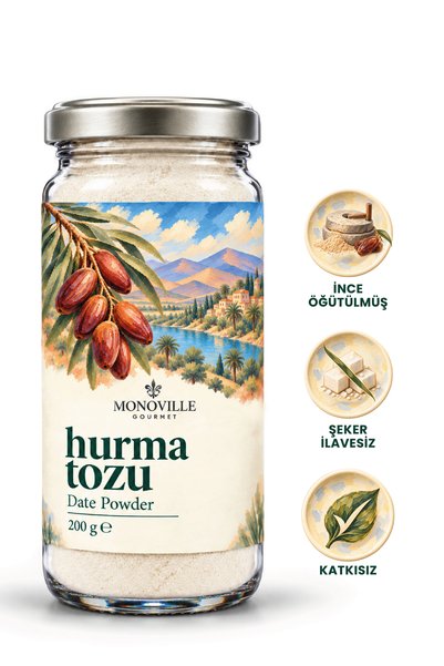 Monoville Hurma Tozu 200 g (Date Powder)