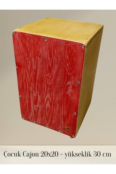 caj10 perküsyon Cajon (20x20x30y) Çocuk Boy