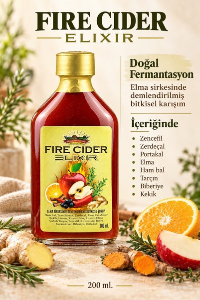 ŞİFA ANA Fire Cider Elixir (200ml.)
