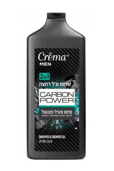 Generic Brand Șampon și gel de duș Men Carbon Power Cream, 700 ml