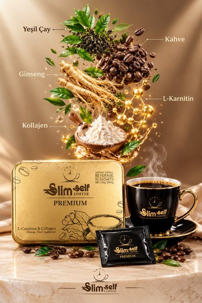 SlimSelf BEYZFİT Premium Form Kahvesi 30 Şase