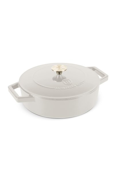 Berlinger Oală de cuptor din fontă emailată cu capac, 26 cm, colecția Sahara,...