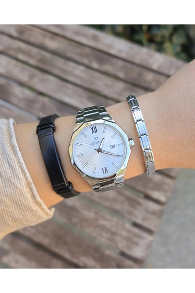Polo Silver Metal Kordon Erkek Saati 3722