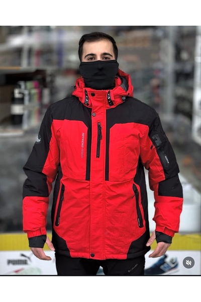 çaymekani Fashion Erkek Termal Mont -30⁰C Soğuğa Meydan Okuyan Mont