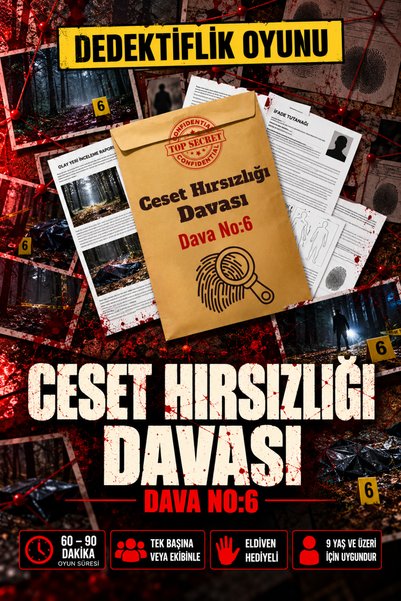 GameBulance Body Theft Case Detective Game - Unsolved Cases - Who is the Murd...