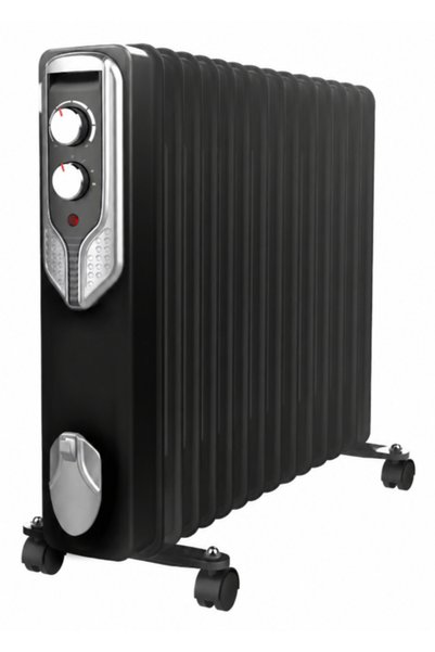 Luxis 2500 W Λαδωμένο Θερμαντικό Σώμα, 13 Πτερύγια και Ρυθμιζόμενος Θερμοστάτης