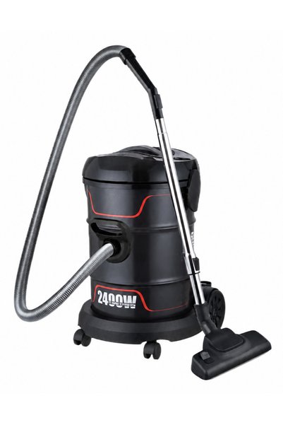 Luxis Aspirator Fără Sac, 2400 W, Recipient Metalic 21 L și Suflare