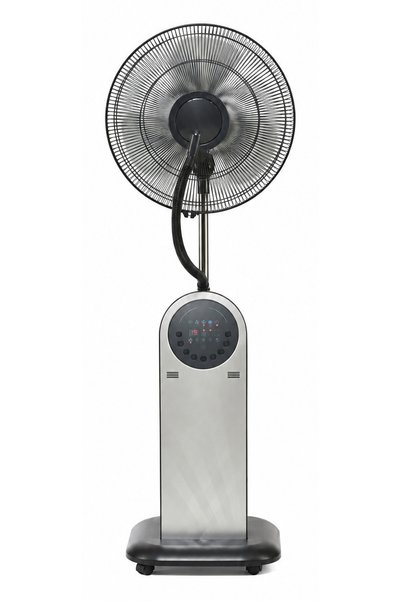Luxis 95 W Misting Pedestal Fan, 1.8 L Tank and Remote Control