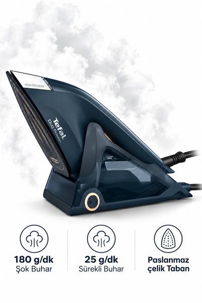 TEFAL Duo Power in 180 g/dk Şok Buhar Buharlı Ütü Mutfak Tartısı Hediye (Oner...