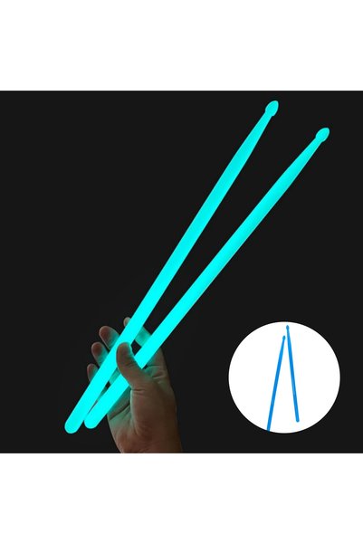 Choice1 blue Miwayer Luminous Drum Stick Light Up Drum Sticks1Pair in The Dar...