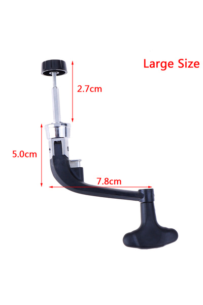 choice2 L 1Pcs Metal Spinning Reel Handle Grip Fishing Reel Replace Folding R...