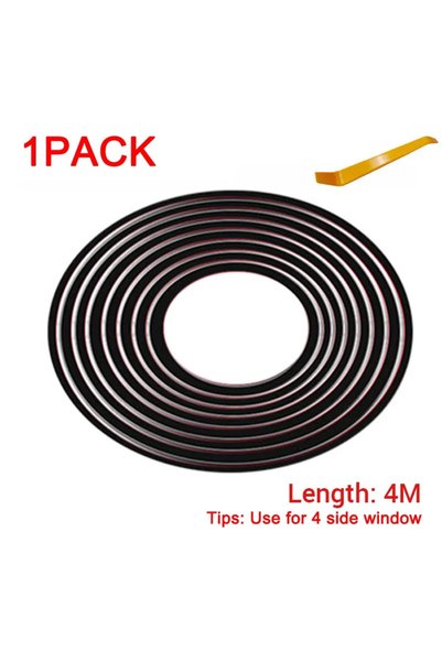 Choice1 4M Seal Strip AUTO Car Side Window Seal Strip Weatherstrip Window Gap...