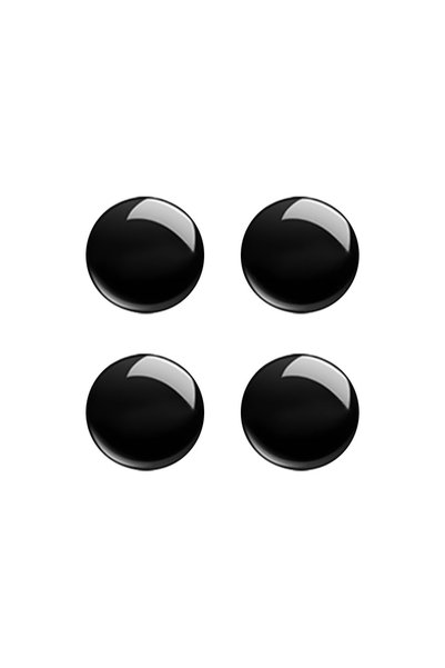 Choice piano black 4pcs Car Handle Door Keyhole Lock Core Protective Cover St...