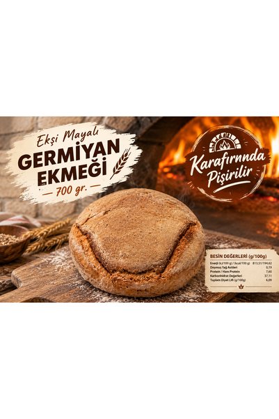 Genel Markalar Germiyan Ekşi Mayalı Köy Ekmeği
