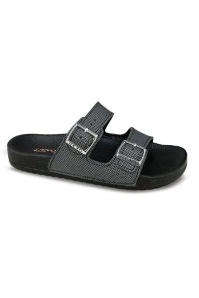 Ceyo Bahama-10I Silver Orthopedic Women's Slippers