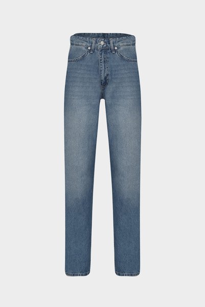 Açelya Okcu High Waist Relaxed Mom Fit Mid Jeans