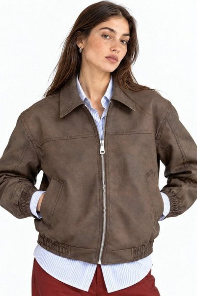 Hiccup Faux leather jacket