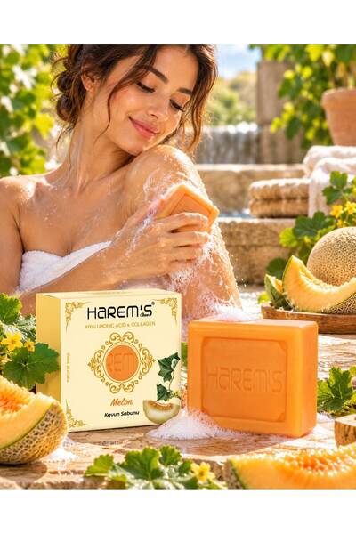 Harem's Ottoman Harem’s Săpun cu pepene galben, 120 g