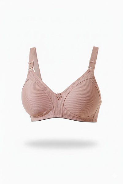 Ebru Corded Fabric Non-Wired Shaping / Sculpting Bra