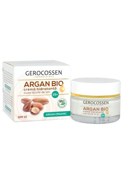 GEROCOSSEN Crema Hidratanta 25+ Argan Bio Gerocossen, 50 ml