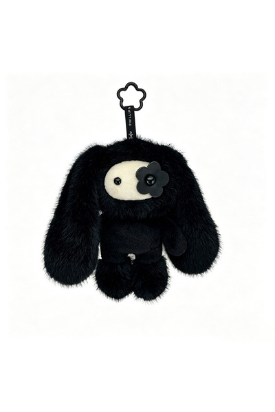 Choice F Cute Juju Rabbit Plush Keychain Flower Eye Bunny Stuffed Doll Kawaii...