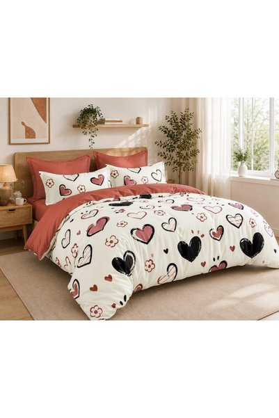 JOJO HOME Σετ κλινοσκεπασμάτων διπλού κρεβατιού, Jojo Home, Finet, Παπλωματοθ...