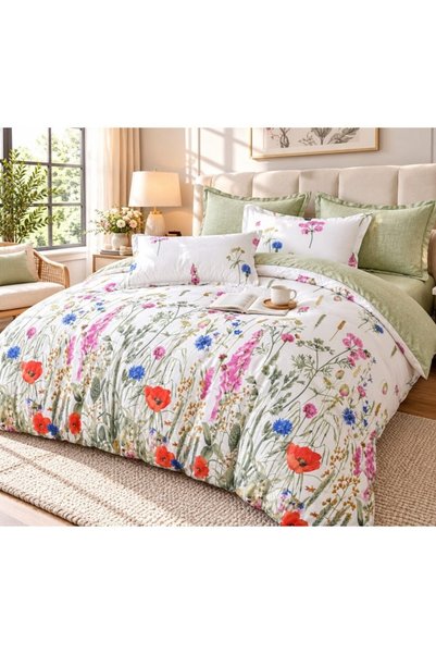 JOJO HOME Σεντόνια διπλού κρεβατιού, Jojo Home, Επίθεμα, Finet, 6 τεμάχια, γι...
