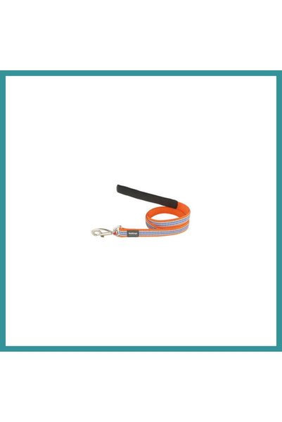 RedDingo Fang It Patterned Orange Dog Extension Leash, Medium, 20 mm, 1.2 m, ...