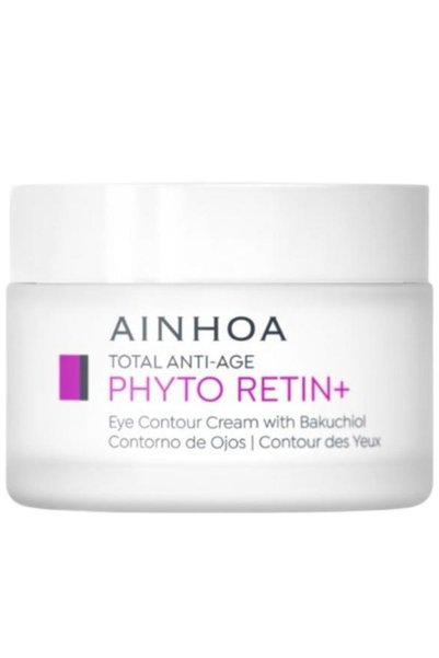 AINHOA Anti-Aging Eye Contour Cream with Bakuchiol - Total Anti-Age Phyto Ret...