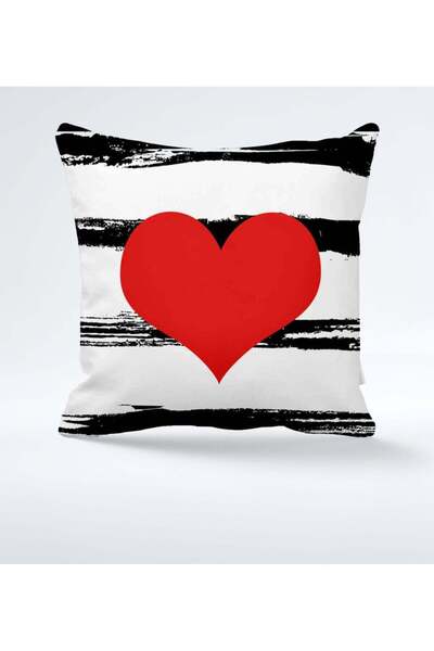 PHOTO INK (Akıllı Mürekkep) Heart-Shaped Pillowcase with Sublimation Print