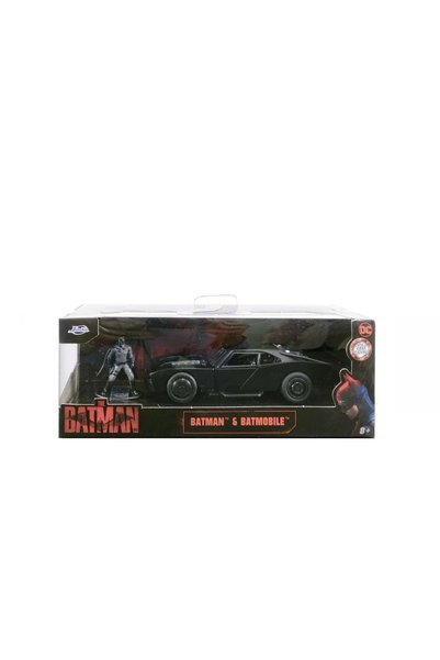 Jada Toys Mașină Jada Batman din metal turnat sub presiune – Batmobil 2022, l...