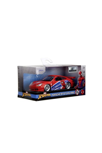 Jada Toys Jada Marvel Mașină Die-Cast Spider-Man Porsche 911 GT3 RS Scară 1:32