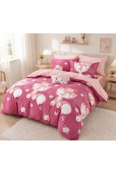 JOJO HOME Σετ Κλινοσκεπασμάτων Διπλού Κρεβατιού, Jojo Home, Παπλωματοθήκη 2 Μ...