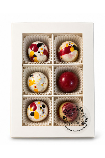 Bonafide Delights Callebaut Sütlü Çikolatalı 6'lı Dolgulu Bonbon Kutusu Türk ...