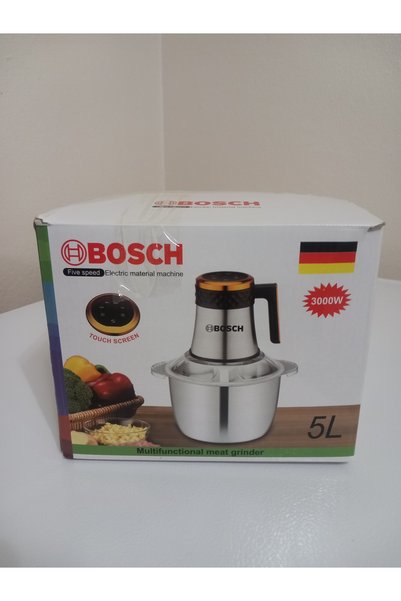 Bosch DİJİTAL 5L Profesyonel Mutfak Robotu Çok Amaçlı Doğrayıcı /Paslanmaz Çe...