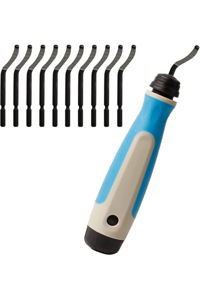 MAKINGTEC Deburring Tool with 11 Extra High Speed Steel Blades, Precision Edg...