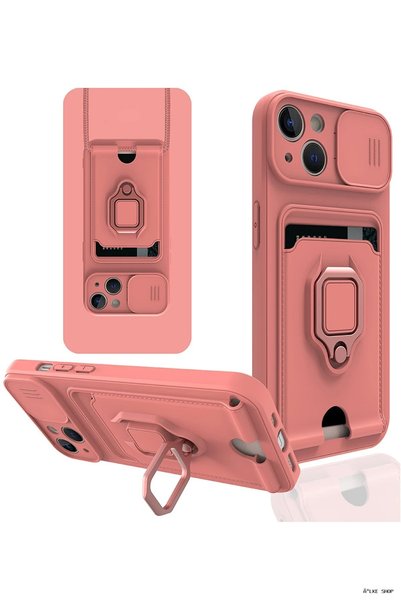 New Face ILKESTOR Newface iPhone 14 Case with Zuma Business Card Holder and R...