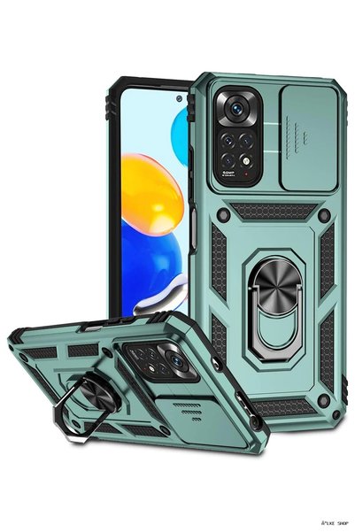 New Face ILKESTOR Newface Redmi Note 11 Pro Case with Pars Lens and Silicone ...