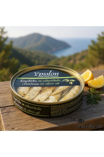 Generic Sardine fara conservanti in ulei de masline (160g)